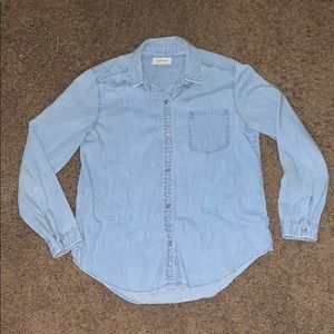 Pacsun denim light weight top